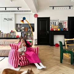 Sofa kẻ sọc Papa Hug cao cấp | PapaHug Chair