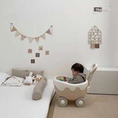 Xe đẩy đồ Cream cho trẻ cao cấp | Cream Troyller