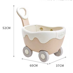 Xe đẩy đồ Cream cho trẻ cao cấp | Cream Troyller