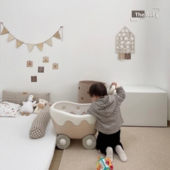 Xe đẩy đồ Cream cho trẻ cao cấp | Cream Troyller