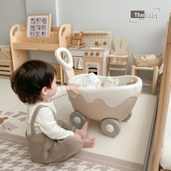 Xe đẩy đồ Cream cho trẻ cao cấp | Cream Troyller