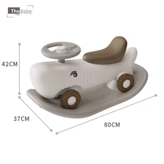 Xe chòi chân Baby Shark trẻ em cao cấp || Baby Shark Car