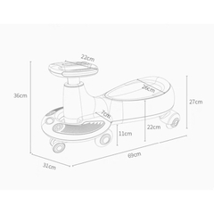 Xe chòi chân Lotso nhập khẩu cao cấp / Lotso Walker