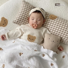 Gối dài Bear trẻ em cao cấp / Bear Pillow