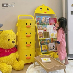 Kệ sách Vịt vàng nhập khẩu cao cấp / Yellow Duck Bookshelf