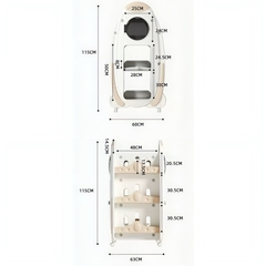 Kệ đồ Rocket trẻ em đa năng cao cấp / Rocket Cabinet