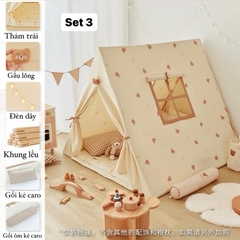 Bộ lều Belle trẻ em nhập khẩu cao cấp / Belle Tent