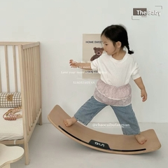 Bộ kệ gỗ bập bênh INO trẻ em nhập khẩu cao cấp