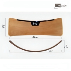 Bộ kệ gỗ bập bênh INO trẻ em nhập khẩu cao cấp