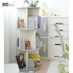 Kệ sách xoay 360 độ trẻ em nhập khẩu cao cấp / Hobby Bookshelf
