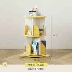 Kệ sách xoay 360 độ trẻ em nhập khẩu cao cấp / Hobby Bookshelf