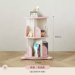 Kệ sách xoay 360 độ trẻ em nhập khẩu cao cấp / Hobby Bookshelf