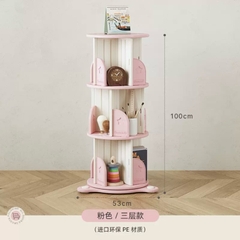 Kệ sách xoay 360 độ trẻ em nhập khẩu cao cấp / Hobby Bookshelf
