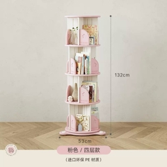 Kệ sách xoay 360 độ trẻ em nhập khẩu cao cấp / Hobby Bookshelf