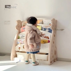 Kệ sách Giraffe trẻ em nhập khẩu cao cấp / Giraffe Bookshelf