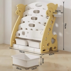 Kệ sách Giraffe trẻ em nhập khẩu cao cấp / Giraffe Bookshelf