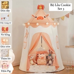 Bộ lều Cookie trẻ em nhập khẩu cao cấp / Cookie Tent