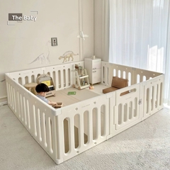 Quây cũi LUNA trẻ em lắp ghép cao cấp / LUNA Crib