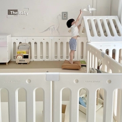 Quây cũi LUNA trẻ em lắp ghép cao cấp / LUNA Crib