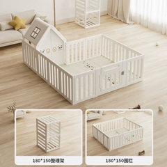 Quây cũi LUNA trẻ em lắp ghép cao cấp / LUNA Crib