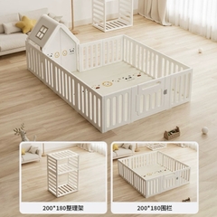 Quây cũi LUNA trẻ em lắp ghép cao cấp / LUNA Crib