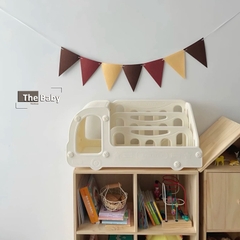 Kệ sách Bus mini trẻ em nhập khẩu cao cấp / Bus mini Bookshelf