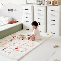 Thảm lông Đếm số trẻ em nhập khẩu cao cấp / Nuber Rug