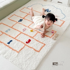 Thảm lông Đếm số trẻ em nhập khẩu cao cấp / Nuber Rug