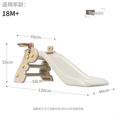 Cầu trượt gấp gọn DINO trẻ em nhập khẩu cao cấp / DINO Slide