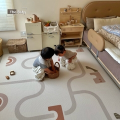 Thảm 2 mặt BabyGo trẻ em nhập khẩu cao cấp / River Carpet