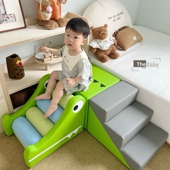 Bộ đệm vui chơi Crocodile trẻ em nhập khẩu cao cấp