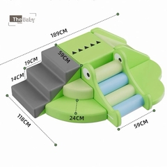 Bộ đệm vui chơi Crocodile trẻ em nhập khẩu cao cấp