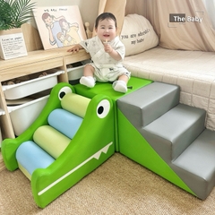 Bộ đệm vui chơi Crocodile trẻ em nhập khẩu cao cấp