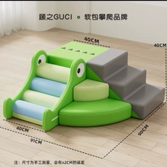 Bộ đệm vui chơi Crocodile trẻ em nhập khẩu cao cấp