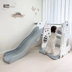 Bộ cầu trượt/xích đu DINO trẻ em nhập khẩu cao cấp