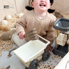 Bộ bể cát Smile trẻ em nhập khẩu cao cấp / Smile Pool