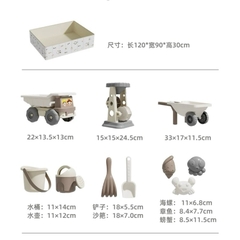 Bộ bể cát Smile trẻ em nhập khẩu cao cấp / Smile Pool