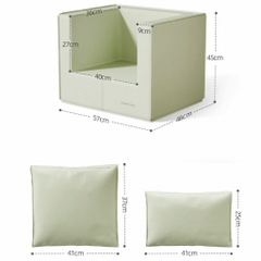 Sofa da HobbyTree trẻ em nhập khẩu cao cấp / HobbyTree Chair