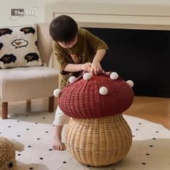 Giỏ Nấm mây đan nhập khẩu cao cấp / Mushroom Basket