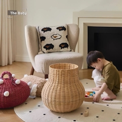 Giỏ Nấm mây đan nhập khẩu cao cấp / Mushroom Basket