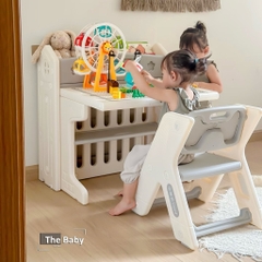 Bộ bàn ghế LIONF trẻ em đa năng cao cấp / LIONF Table