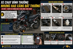 Xe Chạy Bình Thường Nhưng Hao Xăng Bất Thường Do Đâu?