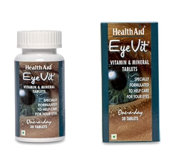 Viên uống bổ mắt Health Aid EyeVit Vitamin & Mineral Tablets