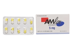 Thuốc Amlor 5mg điều trị tăng huyết áp của Pháp