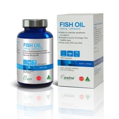 Dầu Cá Fish Oil 1000mg Chính Hãng Careline Của Úc