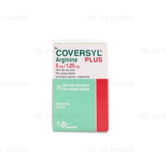 THUỐC HUYẾT ÁP COVERSYL ARGININE PLUS 5MG / 1.25MG