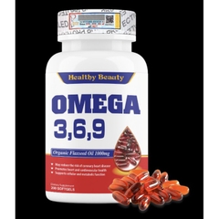Viên uống dầu cá Healthy Beauty Omega 3 6 9 200v