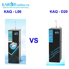 So sánh Máy lọc nước 1 vòi 1 chức năng KAQ-L06 và KAQ-D20
