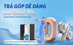 ĐÓN MÁY LỌC NƯỚC RƯỚC KHỎE VÀO NHÀ CHỈ TỪ 800.000Đ/THÁNG TRẢ GÓP