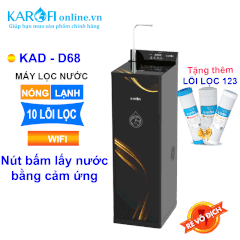 Máy lọc nước nóng lạnh Karofi KAD-D68